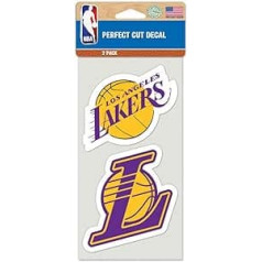 NBA Los Angeles Lakers Perfect Cut Stickers (Set of 2) 4