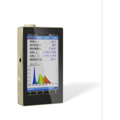 USKI digitālais luksmetrs spektrometrs spektrālās krāsas gaismas mērītājs / spektrālais mirgošanas gaismas mērītājs LCD displejs gaismas mērītājs rokas vides testa gaismas mērītājs skenēšanas tests dažādi gaismas avoti