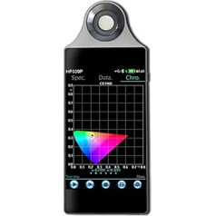 EKOUQIN Tönungsmesser für Fenster Pflanzenbeleuchtungsmessrät, optischer analysator, Farbtemperaturtester, 330P, tragbares Bluetooth-Licht für Autofenstervorhänge