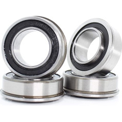 DINGGUANGHE-CUP F6003 F6003RS F6003-RS gultnis F6003-20-2RS 20 x 35 x 11 mm ABEC-1 atloka lodīšu gultnis F6003-RS Dārza ratiņu riteņu gultnis Rūpniecības produkti (Gabalu skaits: 4gab)