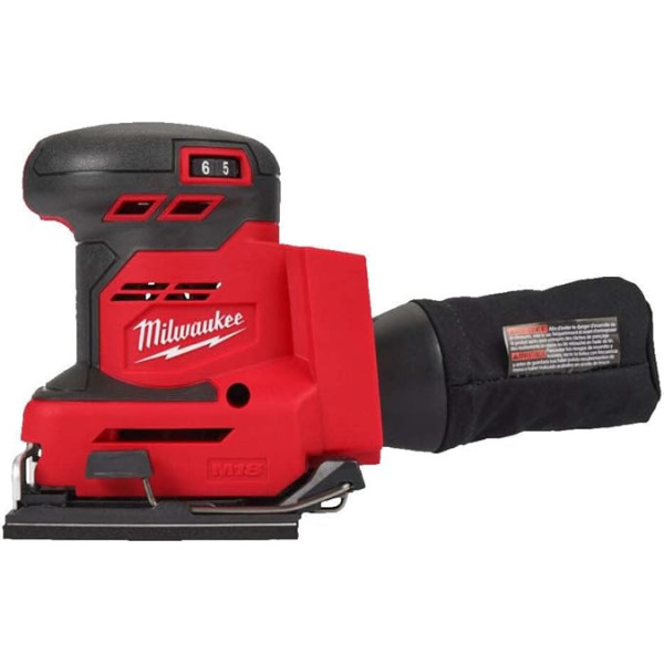 Milwaukee M18BQSS-0 Akumulatora nejauši rotējoša slīpmašīna