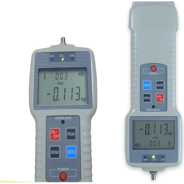 OUTFYT Precision Digital Push-Pull Tester Dynamometer Tragbarer Kraftmessgeräte Tester,PräZise Und Effiziente Kraftmessung(Max Load 100N)