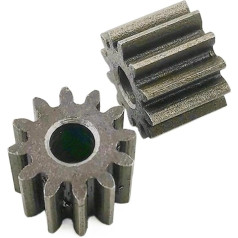 RLLHHGH Kegelradgetriebe aus Karbonstahl, 12T, 1 m, 14 mm, Metall, Karbonstahl, mechanisches Motorzubehör, 12 Zähne, 123 A, 123,17 A, 124 A, 125 A, 126 A (6,35 mm)