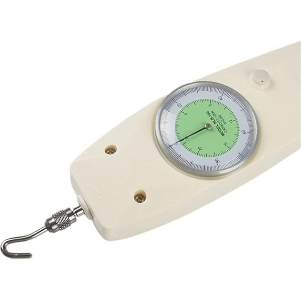 OUTFYT Analoger Kraftmessgerät-Dynamometer 200n 44LB for Gummi-Kunststoff-Lichtindustrie Textilien,PräZise Und Effiziente Kraftmessung