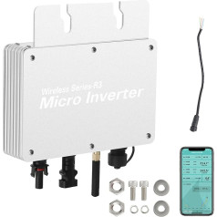 Jadeshay Inverter Micro Inverter MPPT Grid Tie Inverter with WiFi Mobile Phone Monitoring System for Balcony Power Plant