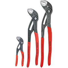 Knipex Tools 9 K 00 80 122 uns Cobra Zangen Werkzeug-Set mit Keeper Beutel (3 Stück)