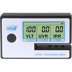 SHOTAY LS162 logu tonēšanas mērītājs Saules plēves pārraides mērītājs VLT UV UV IR noraidīšanas testeris