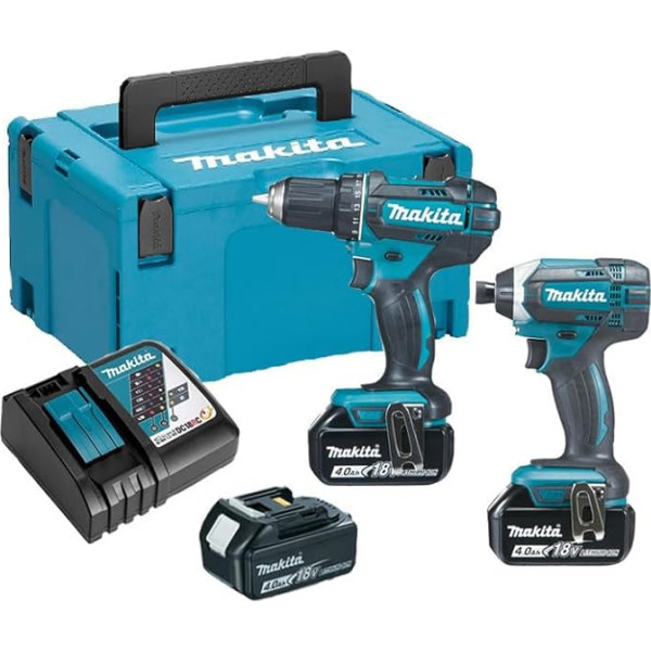 Makita, DDF482 urbjmašīnas un triecienurbjmašīnas komplekts 18 V dtd152 - dlx2127mj6