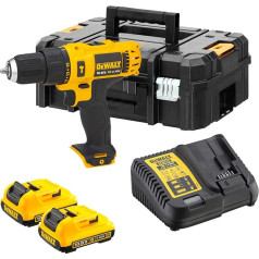 Dewalt 3/8_pollice DCD716D2 Urbis-skrūvgriezis melns/geltens