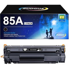 Rudguz CE285A 85A Toneris, kas ir saderīgs ar HP 85A priekš HP Laserjet P1102W Toneris melns P1102 M121212NF M1132MFP M1217NFW M1212 M1212 M1132 M1210 M1210MFP P1109 (melns, 1 iepakojums)