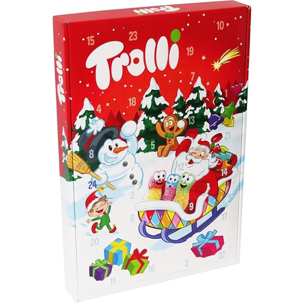 Captain Play Trolli Adventes kalendārs, 1 iepakojums (1 x 465 g)