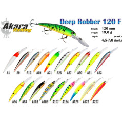 Vobleris AKARA «Deep Robber» 120 F