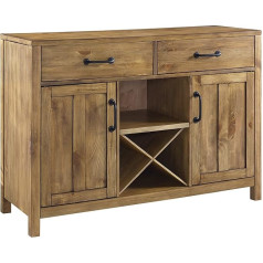 Crosley Furniture Roots Bufete Bufete Ēdamistabas krātuve - dabīga Bufete Dabīga