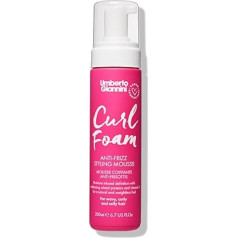 Umberto Giannini Curl Volumising Foam - Body and Bounce Frizz-Free Mousse 200 мл