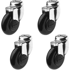 Efalock Clic Tec Piccolo Roll Silver Pack of 4