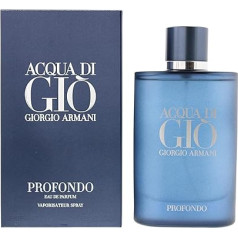 Armani Beauty Giorgio Armani Unisex Vaporisador Acqua DI Gio Profondo Eau De Parfum 125 ml iztvaicētājs, , viens izmērs