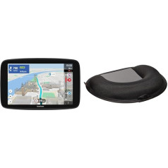 TomTom Campervan and Caravan Sat NAV GOCamper Max 2nd Gen 7 collu ekrāna un instrumentu paneļa stiprinājums visiem Sat NAV modeļiem, melns, 5,0 cm x 26,0 cm x 17,0 cm