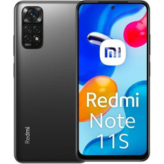 Xiaomi Redmi Note 11S viedtālrunis 6GB + 128GB pelēks.