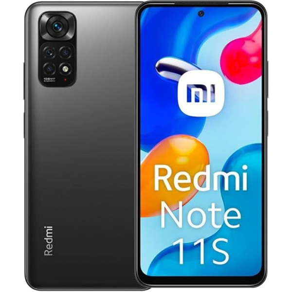 Xiaomi Redmi Note 11S viedtālrunis 6GB + 128GB pelēks.