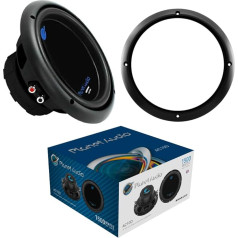 1 Planet Audio AC10D 25 cm 250 mm 10 Inch Subwoofer, 750 Watt RMS and 1500 Watt Max, DVC Dual Voice Coil, 4 Ohm, for Car or Speaker, 1 Piece + Mounting Ring