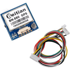 Geekstory BN-880 GPS modulis U8 ar zibspuldzi HMC5883 Kompass + GPS aktīvā antena Atbalsta GPS Glonass Beidou Auto navigācija Arduino Raspberry Pi Gaisa kuģu Pixhawk APM lidojuma kontrolieris