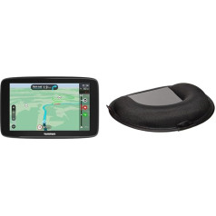 TomTom GO Classic navigācijas ierīce (5 collas, melna, ar stiprinājumu uz instrumentu paneļa visiem TomTom modeļiem (piemēram, TomTom GO, Start, Via, GO Basic, GO Essential, GO Premium, Rider, GO Camper)