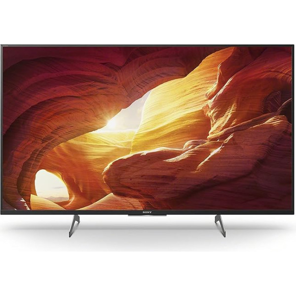 Sony KD-49XH8505 Bravia 123 cm (49 collu) televizors (Android TV, LED, 4K Ultra HD (UHD), ar augstu dinamisko diapazonu (HDR), Smart TV, tālvadības pults, 2020. gada modelis) Melns