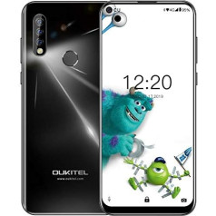 Oukitel C17 Pro (2019) Android 9.0 4G viedtālrunis bez līguma, 16,1 cm caurums, pilns ekrāns, 4 GB + 64 GB (256 GB paplašināms), Helio P23 Octa Core Dual SIM, 13 MP kamera, 3900 mAh akumulators