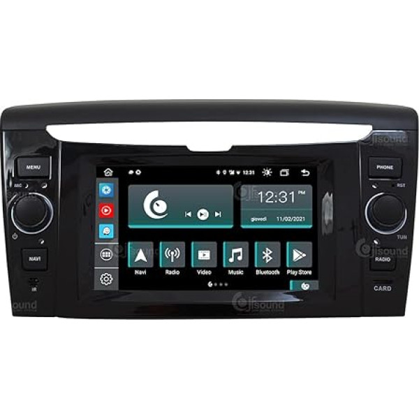 Costum Fit Auto Radio Lancia Ypsilon Android GPS Bluetooth Bluetooth WiFi Dab USB Full HD skārienjūtīgais ekrāns 6,2 collu Easyconnect 8 kodolu procesors Balss komandas