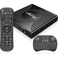 Android 13.0 TV Box, Android TV Box RK3528 Quad-Core Cortex-A53 GPU Mali-450 2GB RAM 16GB ROM, atbalsts 8K UHD Dual Band 2.4G/5G WiFi 6 Bluetooth 5.0 USB 2.0/3.0, Android TV Box ar