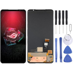 Mobilais telefons Rezerves AMOLED LCD ekrāns priekš Asus Rog Phone 6 with Digitizer Full Assembly Mobile Displeji