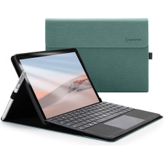 Omnpak futrālis Microsoft Surface Go 4/3/2/1, biznesa futrālis ar pildspalvas turētāju, regulējams dažādu skata leņķu, saderīgs ar Type Cover tastatūru