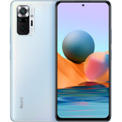 Xiaomi Redmi Note 10 Pro viedtālrunis 8GB 128GB 6,67 collu 120Hz AMOLED DotDisplay 108MP platleņķa kamera 5020mAh (tips) NFC Dual SIM karte Azul [Versión en Español]