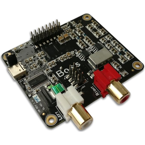 Allo Boss 1.2 Master DAC saderīgs ar RPI2, RPI3 un RPi3B+