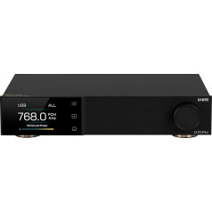 Topping D70PRO Sabre DAC ES9039SPRO XU316 Bluetooth 5.1 LDAC Aurora Ul krāsu displejs RCA un XLR izejas HiFi dekoders ar tālvadības pulti Melns