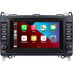 YZKONG 7 collu autoradio Mercedes Benz A/B klases W169 W245 W639 W906 Wireless Carplay Android automašīnas Sprinter Viano Vito Stereo VW Crafter ar Bluetooth Android auto DSP RDS FM