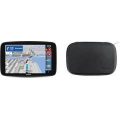 TomTom GO Expert Plus & Premium 7 collu kravas automašīnas satelītnavigācijas sistēma TomTom GO Discover, GO Camper Max un TomTom GO Expert Ādas pārvalks