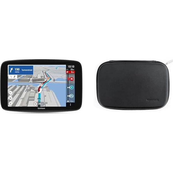 TomTom GO Expert Plus & Premium 7 collu kravas automašīnas satelītnavigācijas sistēma TomTom GO Discover, GO Camper Max un TomTom GO Expert Ādas pārvalks