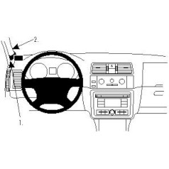 Brodit 804482 Proclip stiprinājums Skoda Fabia/Roomster 08-10