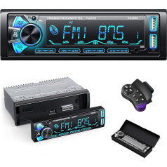 RDS Auto Radio Bluetooth, Chismos1Din Auto Radio Bluetooth