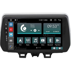 Personalizēts auto radio Hyundai Tucson 2018-21 ar retro kameru Android GPS Bluetooth Bluetooth WiFi USB DAB+ Touchscreen 9 collu 8Core Carplay Android Car