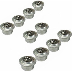 Lodīšu gultnis Kangteer 100 Universal Stainless Steel Floor Mounted Metal Ball Bearings Lodīšu gultnis Transfer Roller Bearing