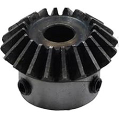 1 Piece 0.5m 40 Teeth Bevel Gear Inner Hole 6mm Gear 90 Degree 45# Steel Entry Angle Steel Gear Screw Hole M5