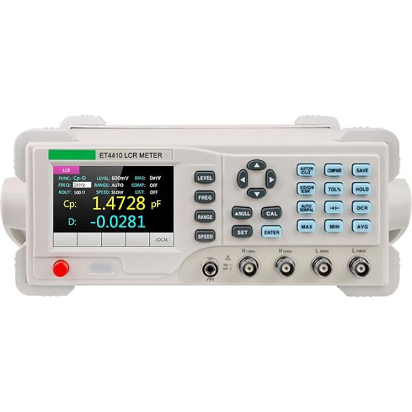 Irfora Digital LCR Bench Meter 100Hz-100KHz augstas precizitātes digitālais mērītājs pretestības induktivitātes jaudas testeris 0,1% precizitāte 3,5 collu LCD displejs