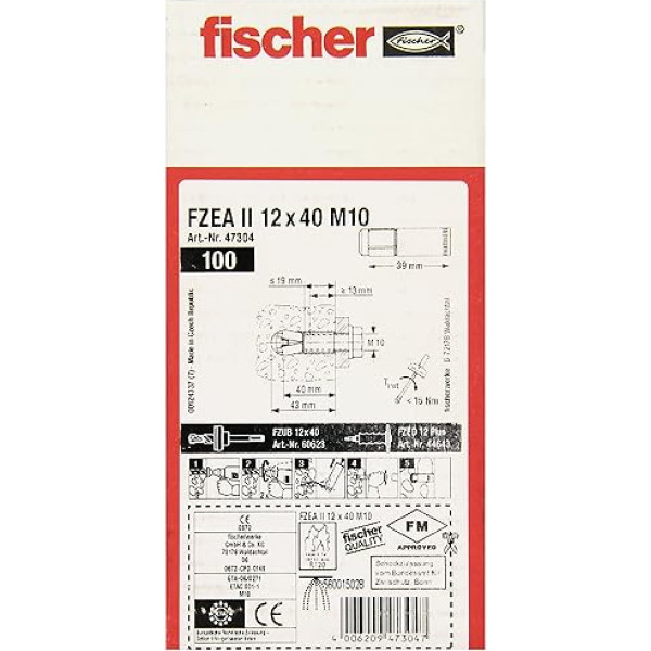 Fischer Drive-In Zykon Fzea II 12 x 40 m 10/47304