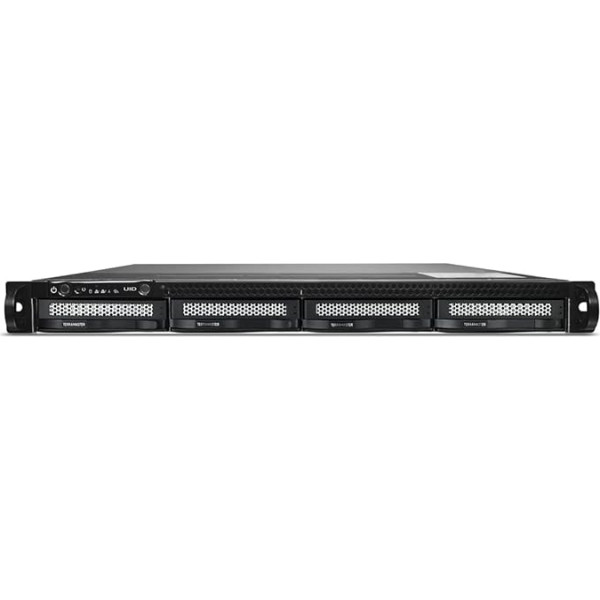 TERRAMASTER U4-423 2.5GbE NAS Rackmount 1U 4 bay augstas veiktspējas SMB ar N5105/5095 Quad Core CPU, 4GB DDR4 atmiņa, 2.5GbE ports x 2, tīkla datu glabāšanas serveris (bez cietā diska)