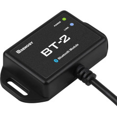 Renogy BT-2 Bluetooth modulis RJ45 sakaru ports Bezvadu monitora reāllaika ieskats Precīza kontrole Saderīgs saules uzlādes kontrolieris Akumulatora lādētājs Invertors BT-2 RS485