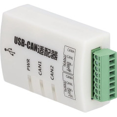 KIMISS Konverter USB CANyzer USB zu CAN-Adapter Kanal CAN Busyzer USB-Adapter mit Konverter Debugger J1939,S, USB-Kabel Im Lieferumfang Enthalten, ohne Isolierung CANyzer Kann Busyzer