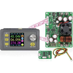 DollaTek DPS5020 USB komunikācija 50V 20A konstantas sprieguma strāvas padeves modulis Buck Voltage Converter Voltmetrs