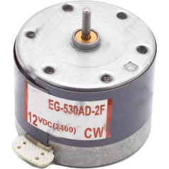 PUJIANA 1 gab. 32 mm apaļš vārpstas motors DC 12V 2400RPM motors magnetofonam CD DVD atskaņotājam EG530AD2B